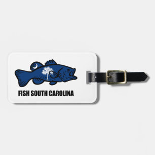 Etiqueta De Bagagem Fish Carolina do Sul