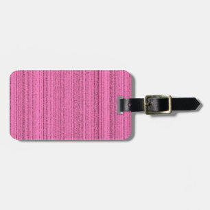 Etiqueta De Bagagem Fitas rosa