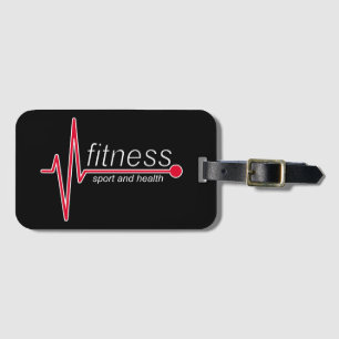 Etiqueta De Bagagem Fitness e esporte