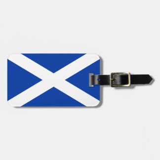 Etiqueta De Bagagem Flag of Scotland Saltyre - High Quality Image