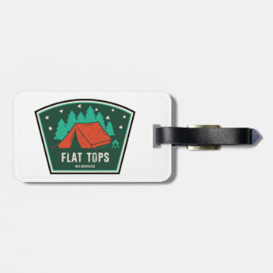 Etiqueta De Bagagem Flat Tops Wilderness Colorado Camping
