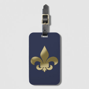 Etiqueta De Bagagem Fleur de Lis
