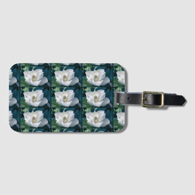 Etiqueta De Bagagem flor (Frente Horizontal)