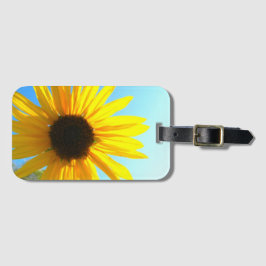 Etiqueta De Bagagem Flor Amarelo