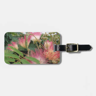 Etiqueta De Bagagem Flor cor-de-rosa da árvore