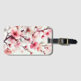 Etiqueta De Bagagem Flor de Cerejeira