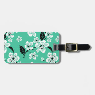 ETIQUETA DE BAGAGEM FLOR DE CEREJEIRA - SAKURA (MINT)