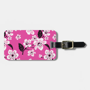 ETIQUETA DE BAGAGEM FLOR DE CEREJEIRA - SAKURA (ROSA)