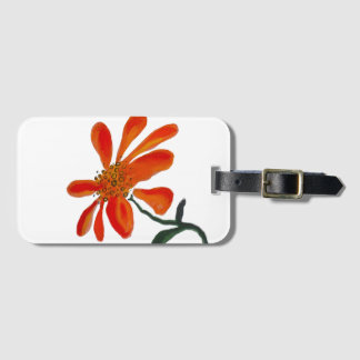 Etiqueta De Bagagem Flor de laranja por Lydia's Art Sangria