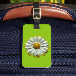 Etiqueta De Bagagem Flor de margarida MOD Negrito - Primavera de Verã