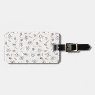 Etiqueta De Bagagem Flor Patterno Primavera Floral