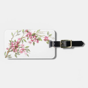 Etiqueta De Bagagem Flores de cerejeira