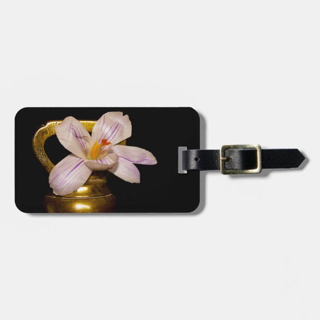 Etiqueta De Bagagem Flores de primavera (Frente Horizontal)