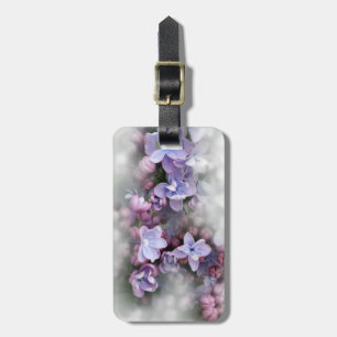 Etiqueta De Bagagem Florescência do Lilac