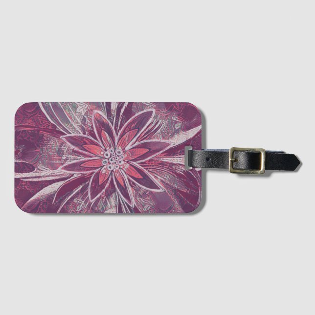 Etiqueta De Bagagem Flórida única (Frente Horizontal)