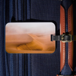 Etiqueta De Bagagem Foggy Namib Desert