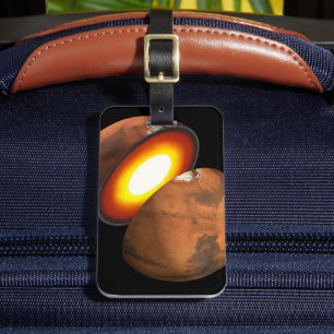 Etiqueta De Bagagem Formação De Corpos Rochosos No Sistema Solar.