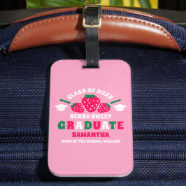 Etiqueta De Bagagem Formatação de Strawberry Berry Sweet