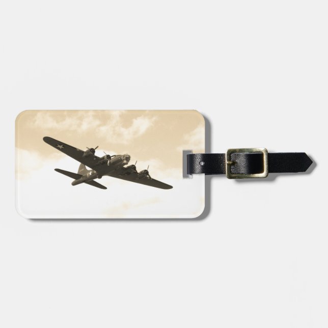 Etiqueta De Bagagem Fortaleza do vôo em vôo (Frente Horizontal)