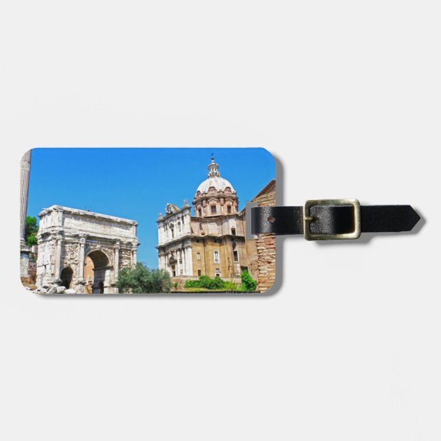 Etiqueta De Bagagem fórum romano (Frente Horizontal)