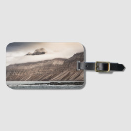 Etiqueta De Bagagem Foto de Paisagem de Svalbard