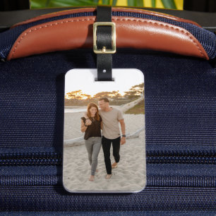 Etiqueta De Bagagem Foto personalizada dupla face