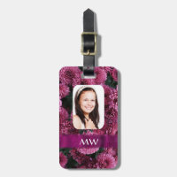 Foto personalizada floral rosa