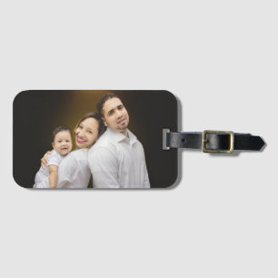 Etiqueta De Bagagem Foto personalizada personalizada Adicionar sua ima