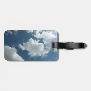 Etiqueta De Bagagem Fotografia Abstrata de Céu Nublado