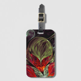 Etiqueta De Bagagem Fractal