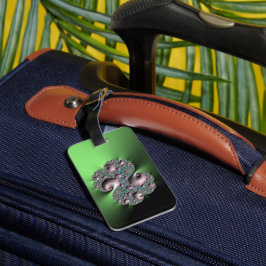 Etiqueta De Bagagem Fractal3