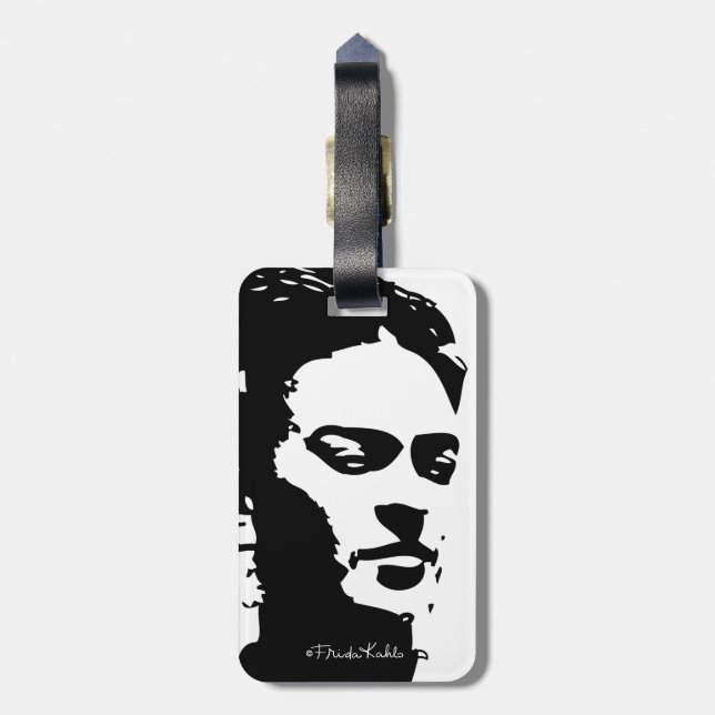 Etiqueta De Bagagem Frida Shadow Retrait (Traseira Vertical)
