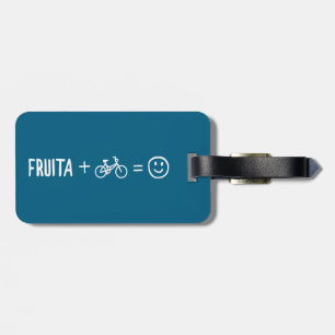 Etiqueta De Bagagem Fruita Colorado Plus Bikes Faz Você Feliz