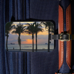 Etiqueta De Bagagem Ft. Lauderdale Sunrise