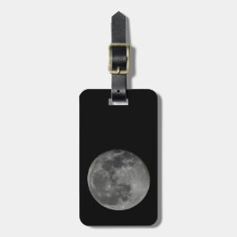 Etiqueta De Bagagem Full Moon Travel