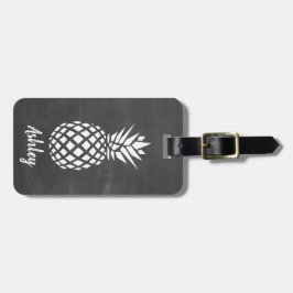 Etiqueta De Bagagem Fundo do quadro do Tag | da bagagem do abacaxi