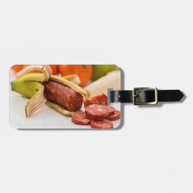 Etiqueta De Bagagem Funny Banana, do armazenista (Frente Horizontal)