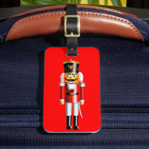Etiqueta De Bagagem Funny Nutcracker Toy Soldier