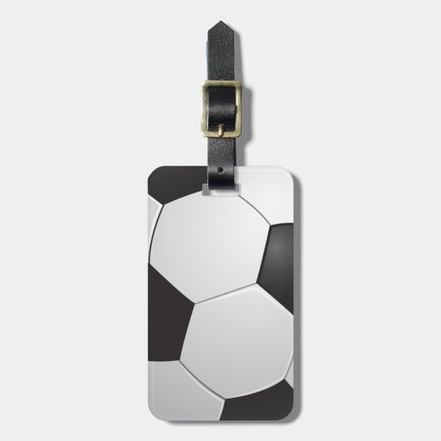 Etiqueta De Bagagem Futebol (Frente Vertical)