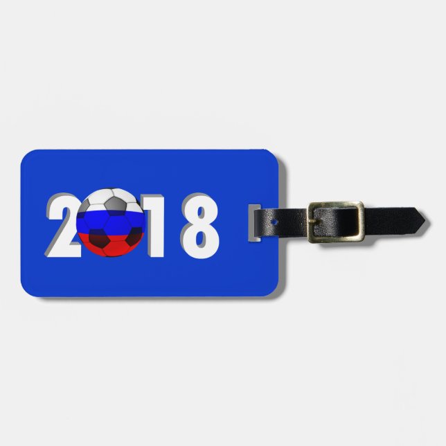 ETIQUETA DE BAGAGEM FUTEBOL 2018 (Frente Horizontal)