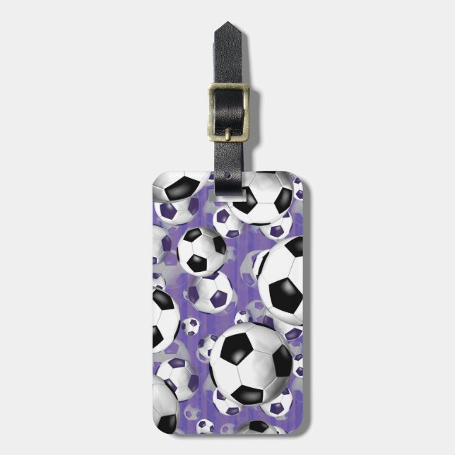 Etiqueta De Bagagem Futebol Ballz! (Frente Vertical)