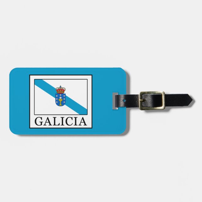 Etiqueta De Bagagem Galiza (Frente Horizontal)