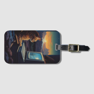 Etiqueta De Bagagem Gamer para Retro   Jogos de arte em pixels de 8 bi