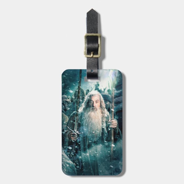 Etiqueta De Bagagem Gandalf The Gray (Frente Vertical)
