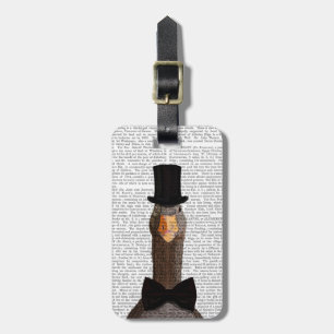 Etiqueta De Bagagem Ganso Distinto 2