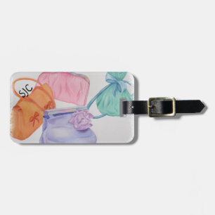 ETIQUETA DE BAGAGEM GAROTAS COORDENADAS PURAS PERSONALIZADAS DE BAGAGE
