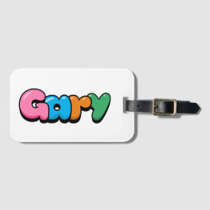 Etiqueta De Bagagem Gary