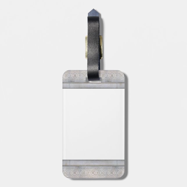 Etiqueta De Bagagem Gasto:  Paris é sempre uma boa ideia! (Traseira Vertical)