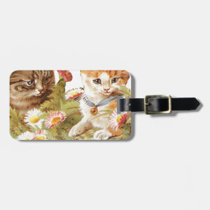 Etiqueta De Bagagem Gatinhos