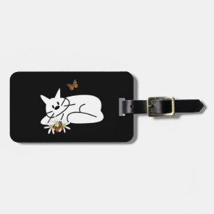 Etiqueta De Bagagem Gato do Doodle